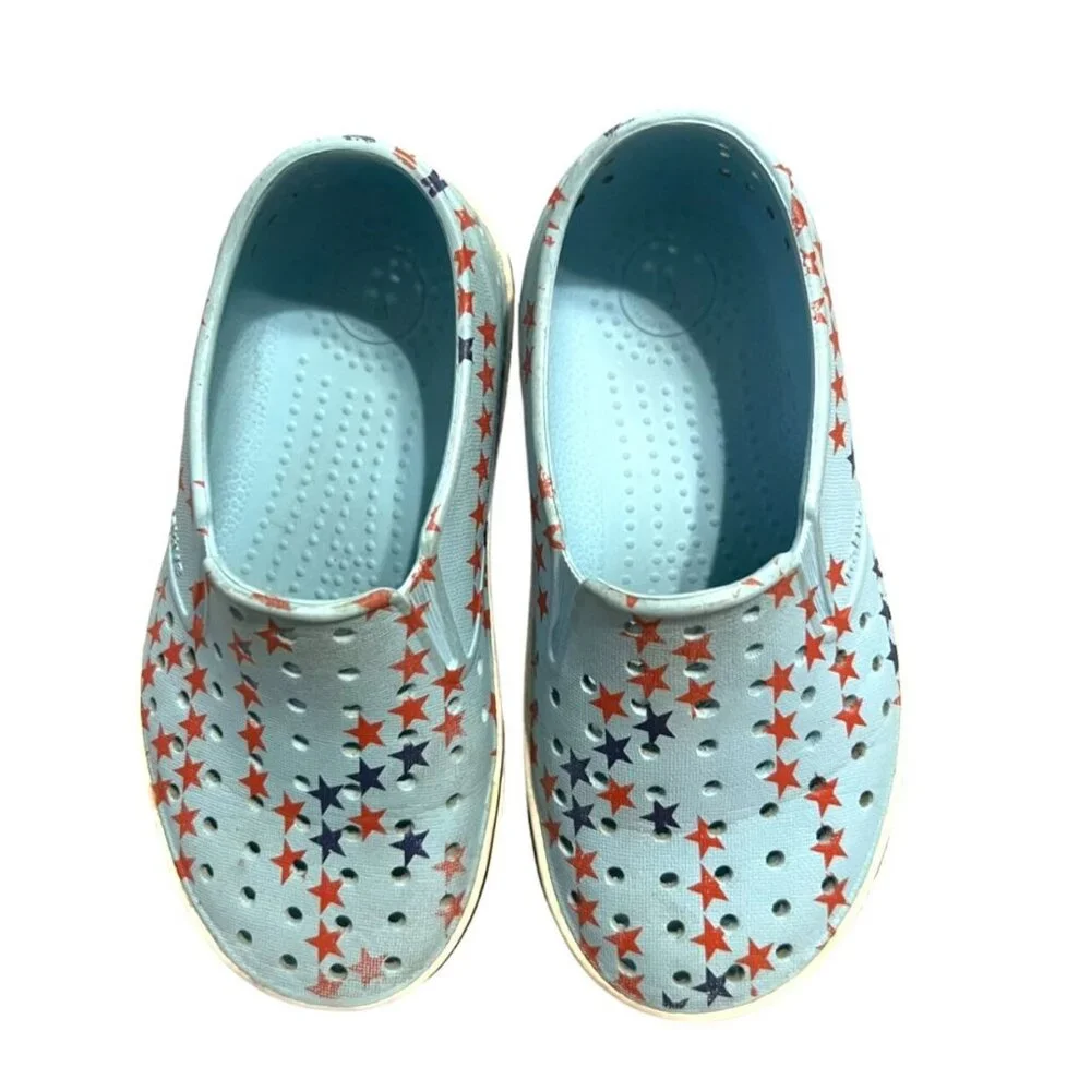 Native Miles C11 Patriotic Stars Sneaker Sandals